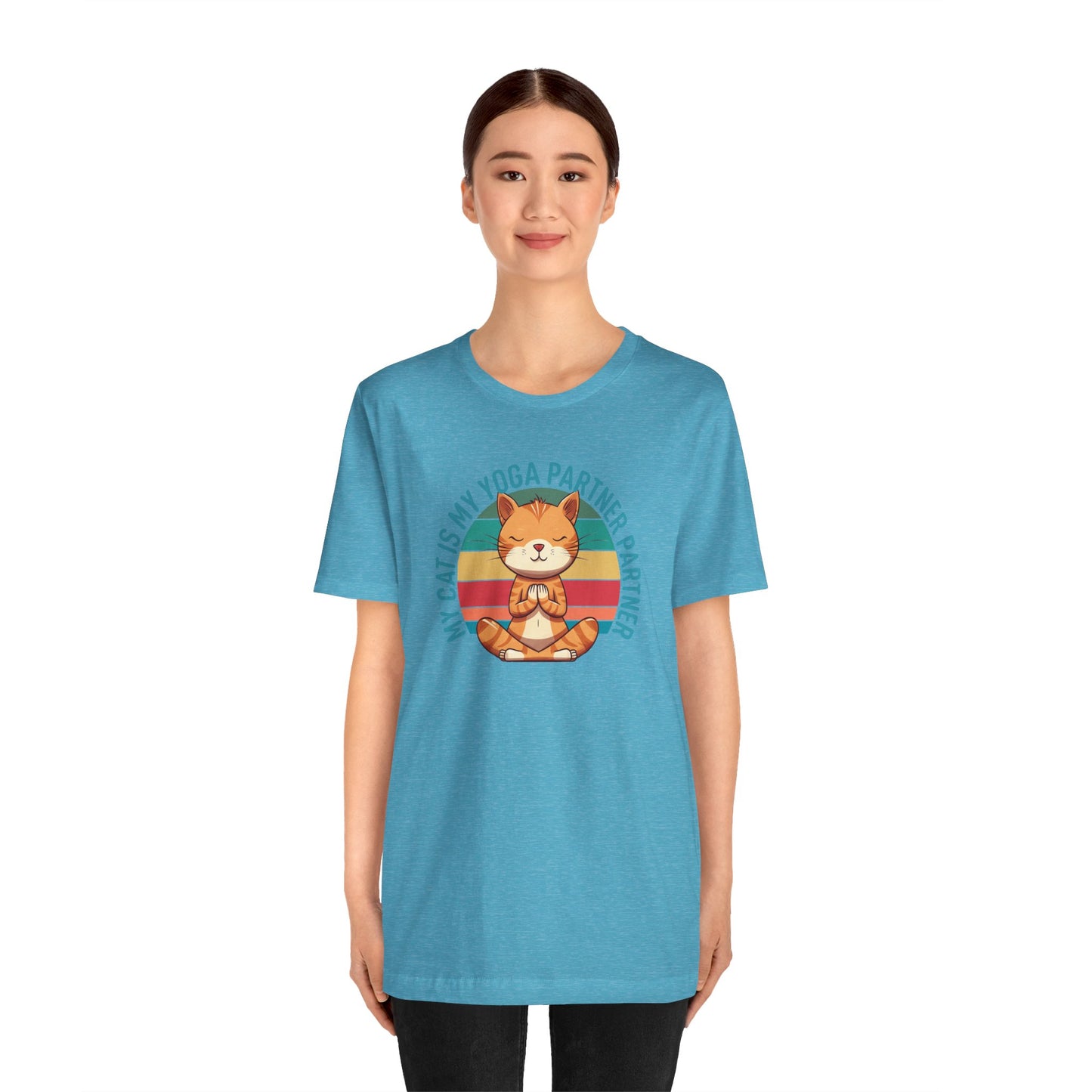 My Cat Is MY Yoga Partner T-Shirt