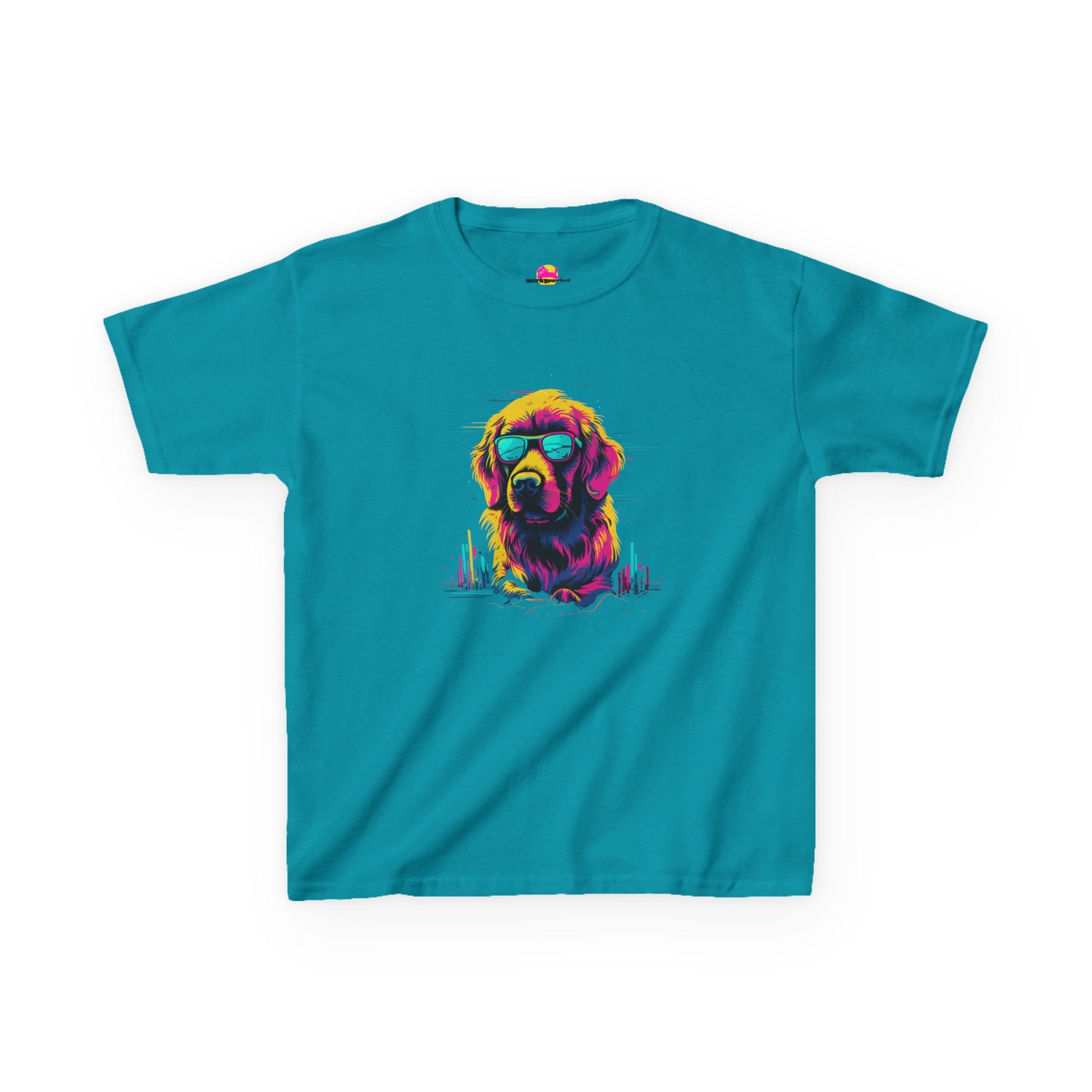 Cosmic Canine Cool Shades and Skylines T-Shirt alternate product view 8