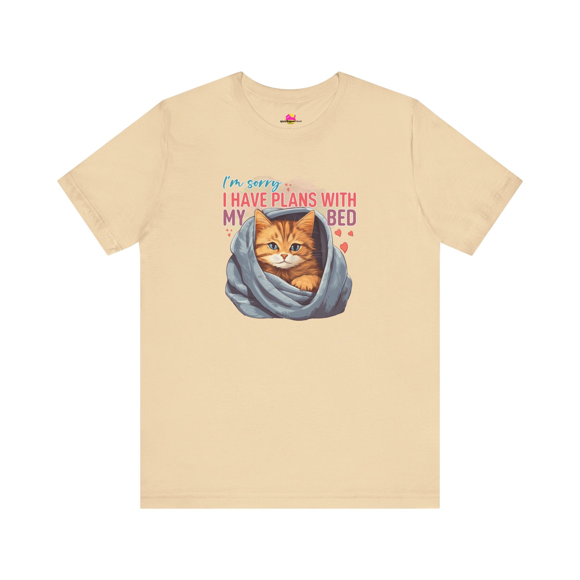I Have Plans With My Bed T-Shirt alternate product view 4