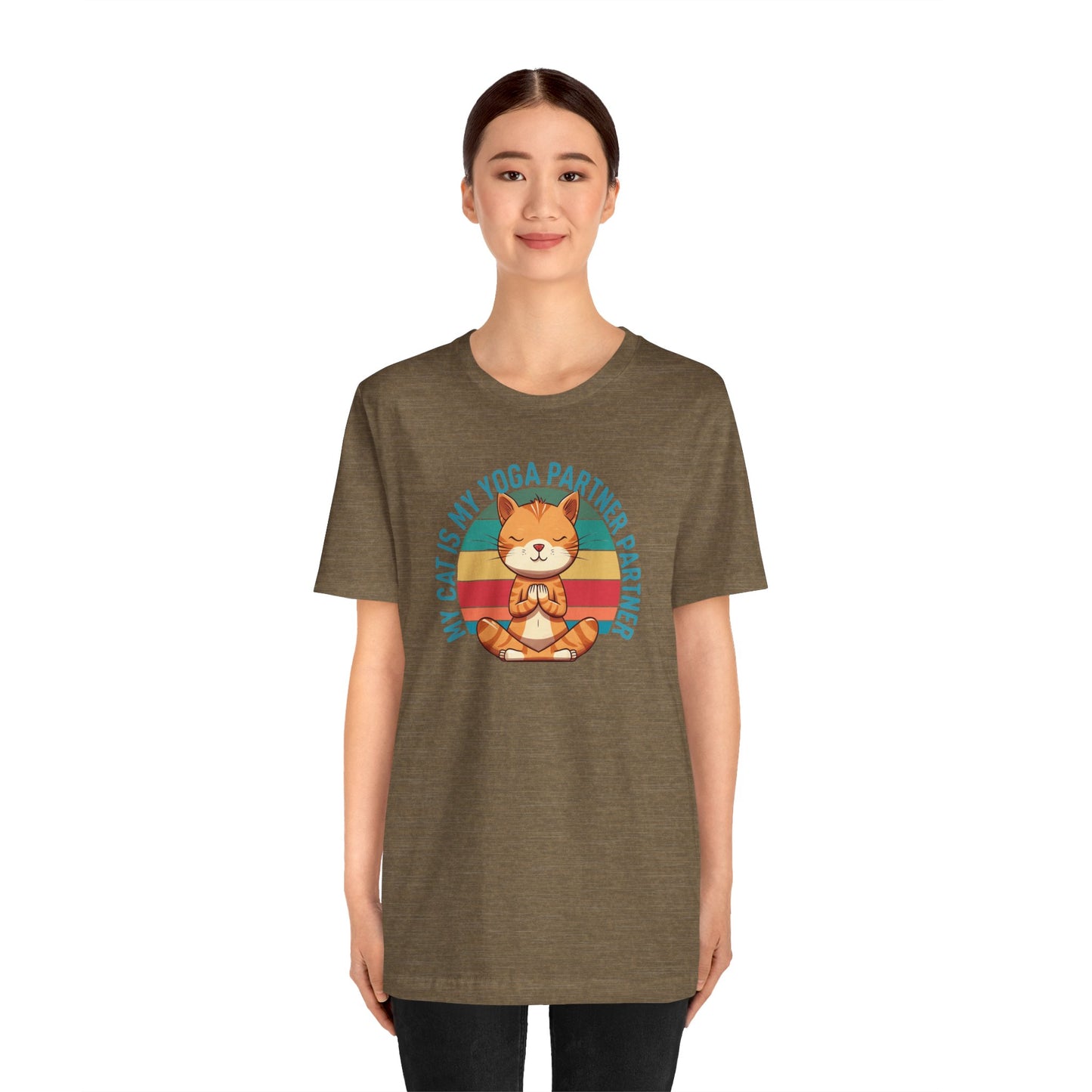 My Cat Is MY Yoga Partner T-Shirt