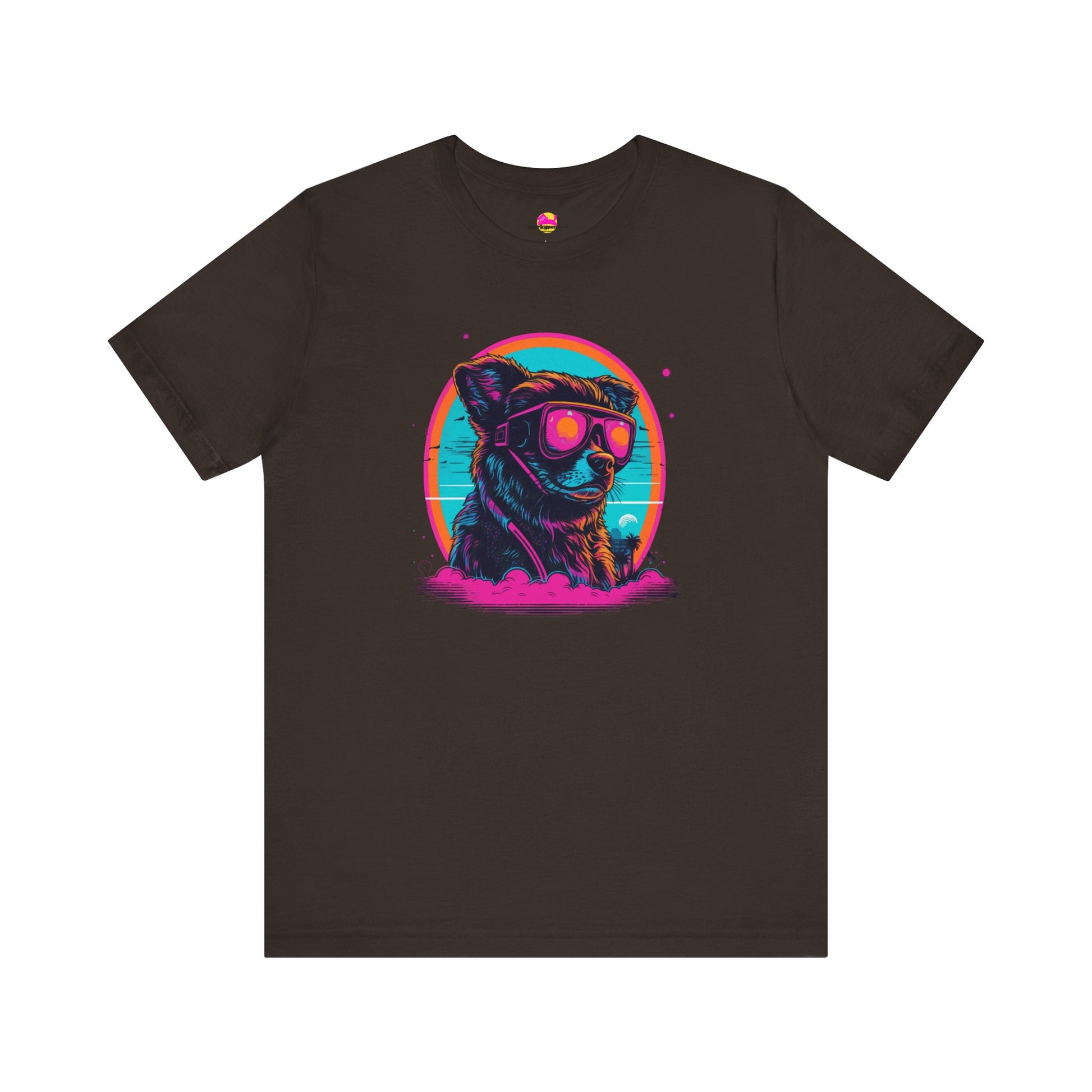 Morkie Metropolis Celestial Style in the Cosmic City T-Shirt alternate product view 1