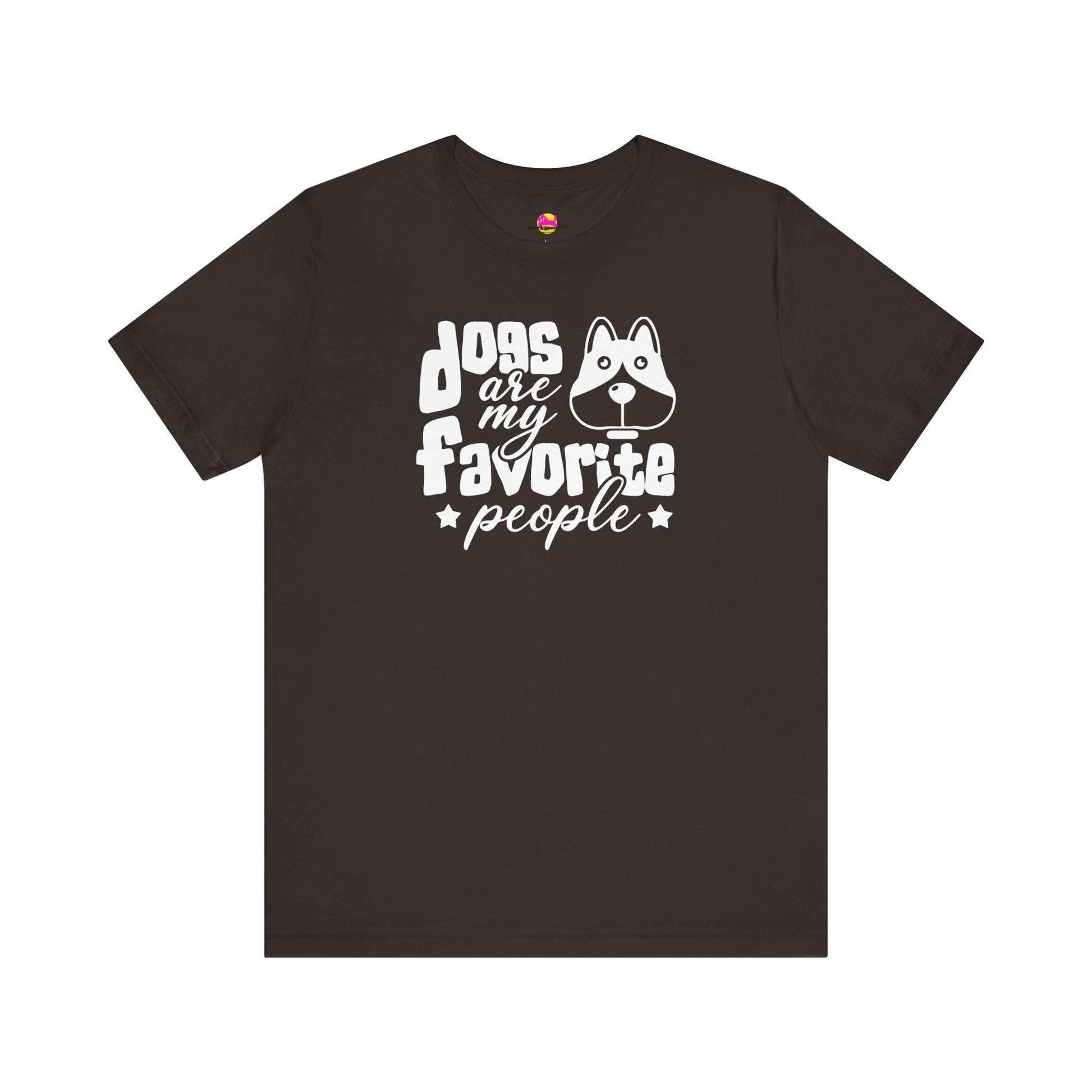 Dogs Are My Favorite People T-Shirt alternate product view 4