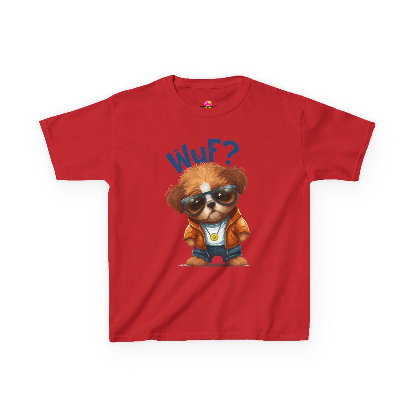 Kids Heavy Cotton™ Tee Wuf?
