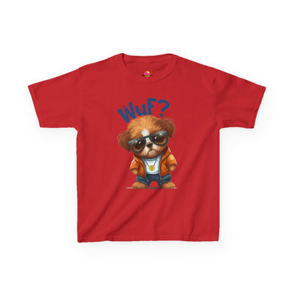 Kids Heavy Cotton™ Tee Wuf?