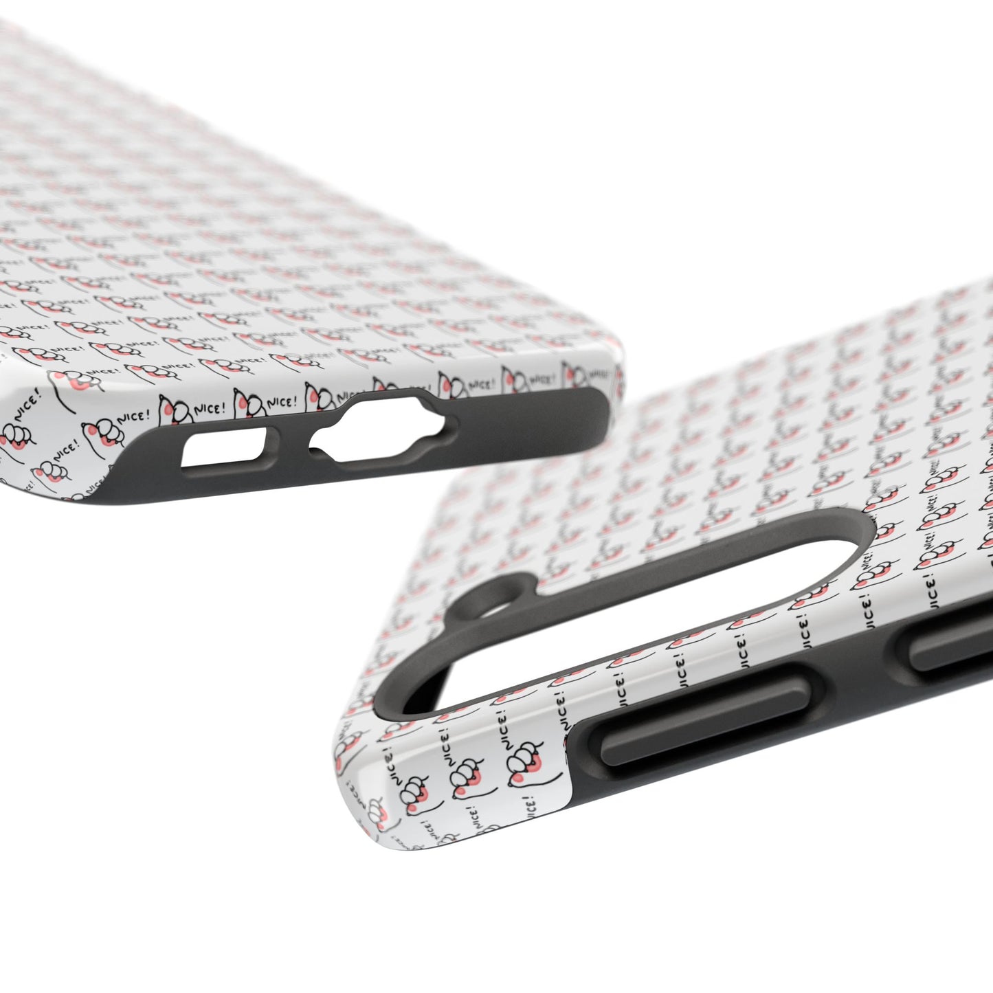 Cute Cats Paw Thumbs Up Nice! Tough Phone Cases