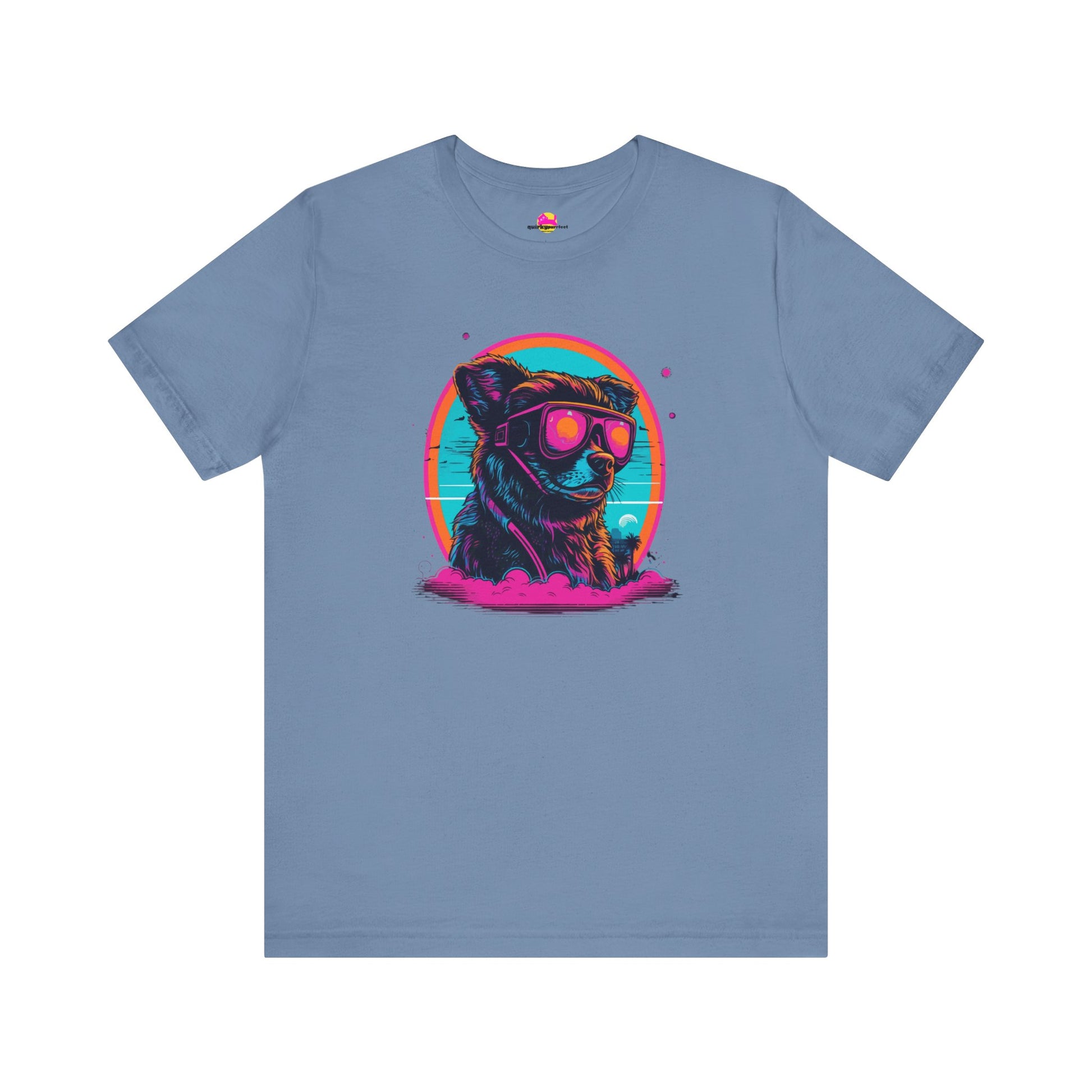 Morkie Metropolis Celestial Style in the Cosmic City T-Shirt alternate product view 8