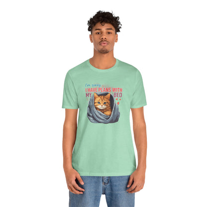 I Have Plans With My Bed T-Shirt