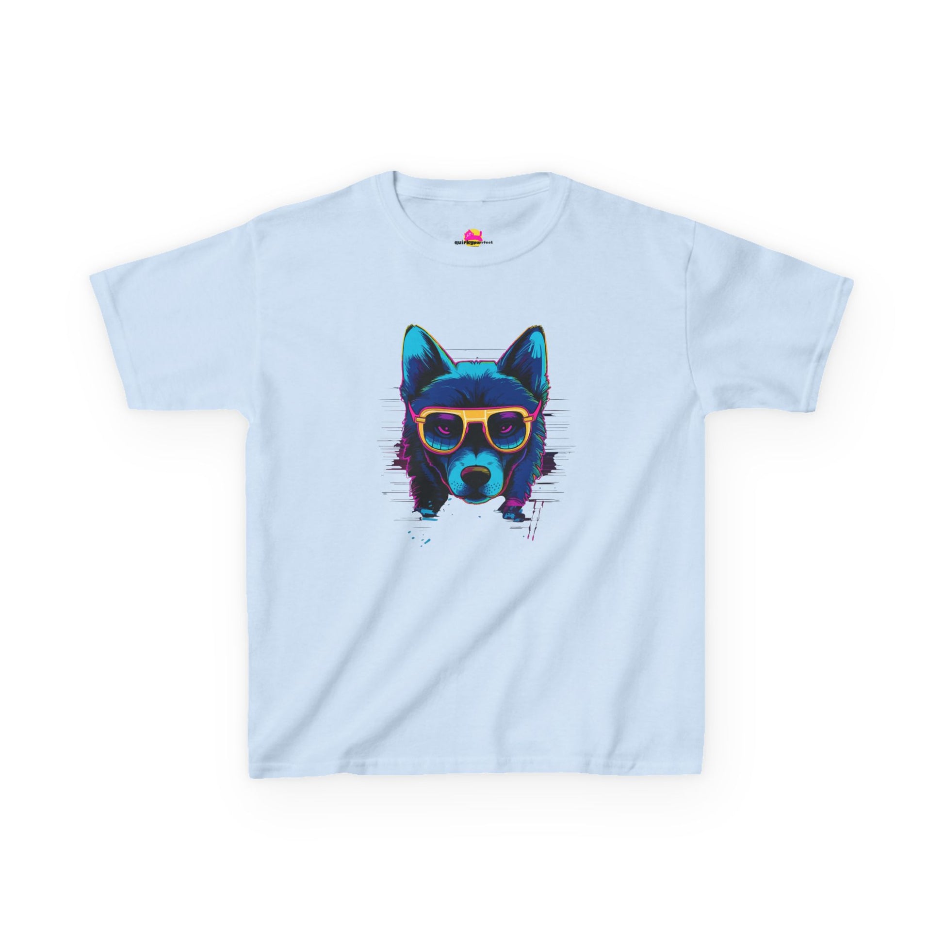 Cosmic Steel Wolf Kids Tee alternate product view 9