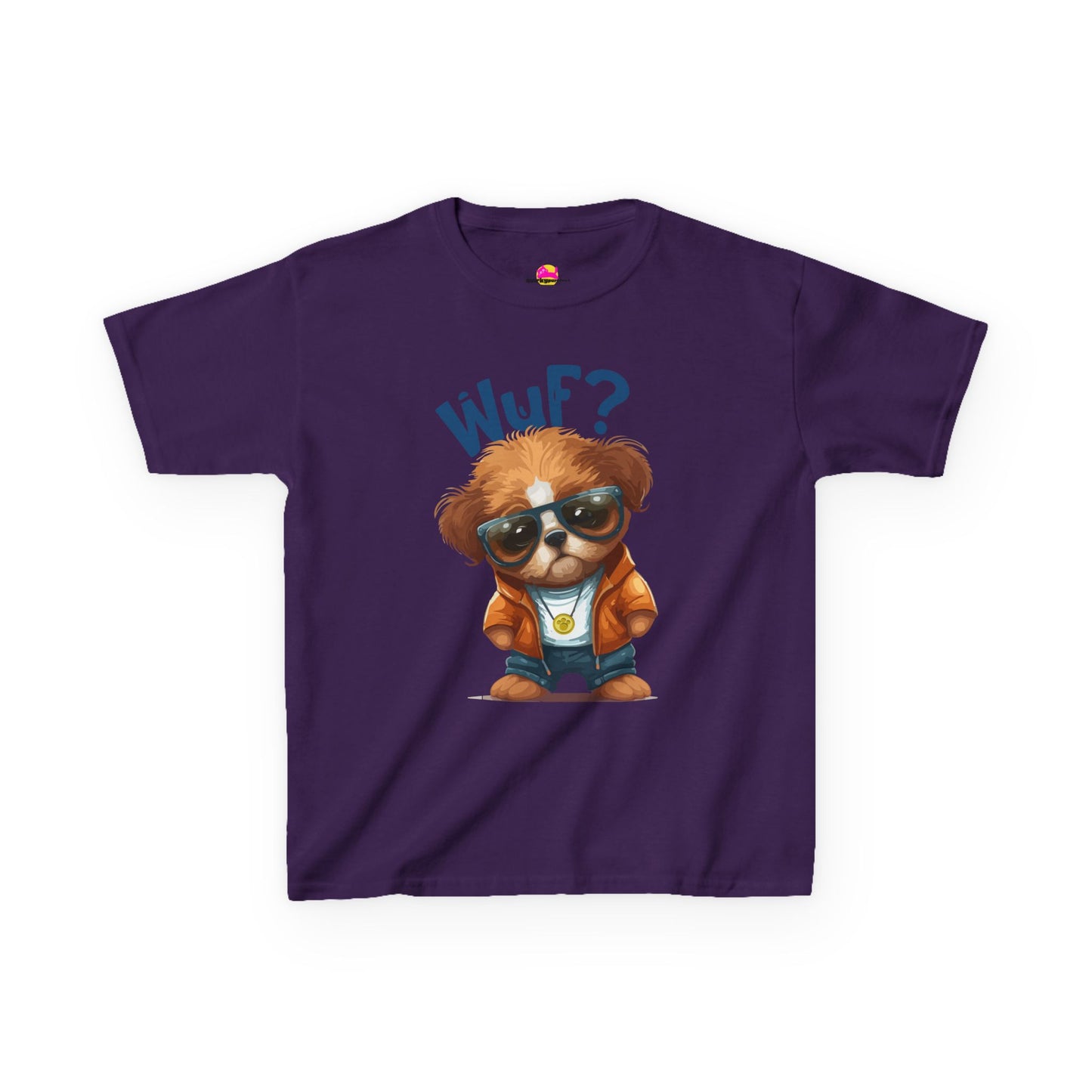 Kids Heavy Cotton™ Tee Wuf?
