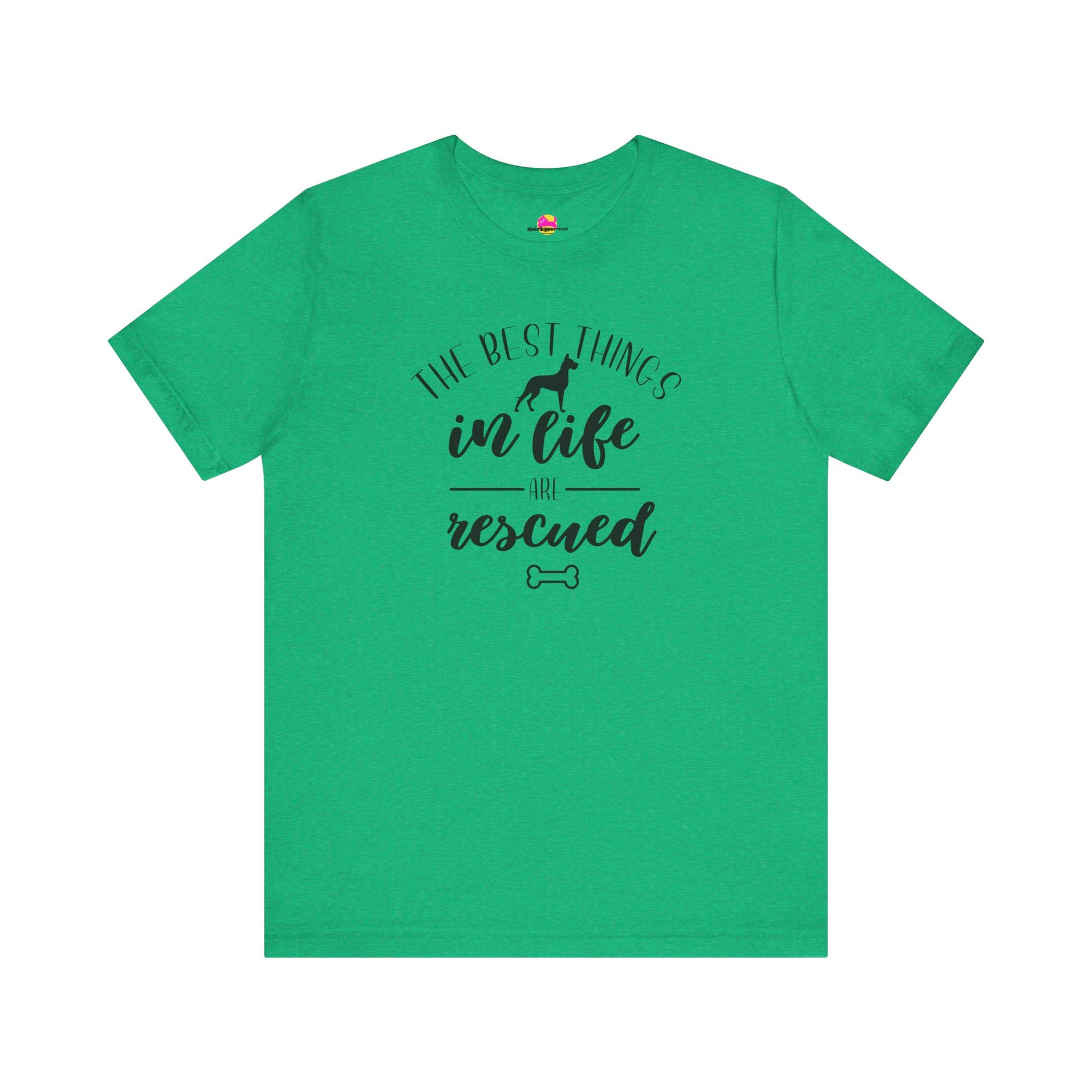 The Best Things In Life Are Rescued T-Shirt alternate product view 8