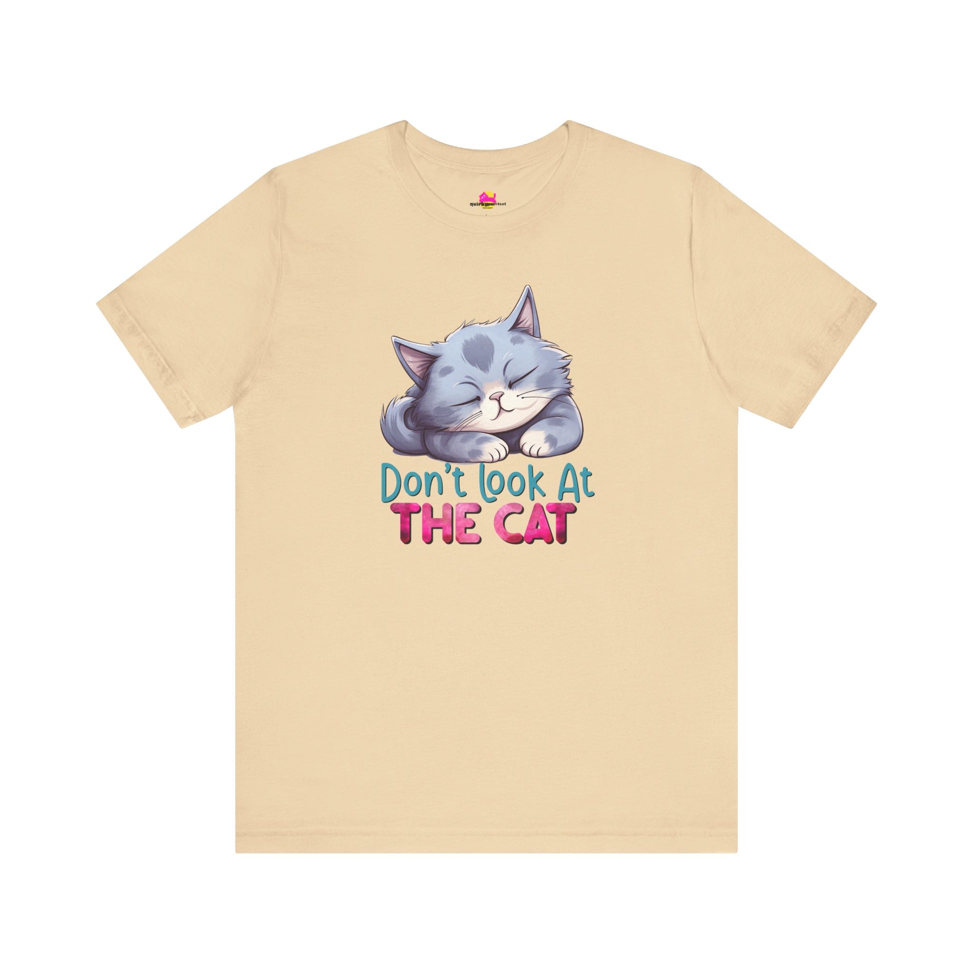 Don't Look At The Cat T-Shirt alternate product view 4