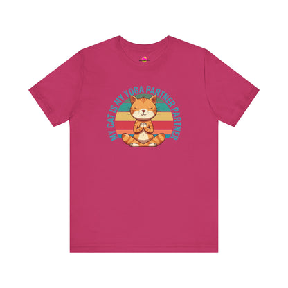 My Cat Is MY Yoga Partner T-Shirt
