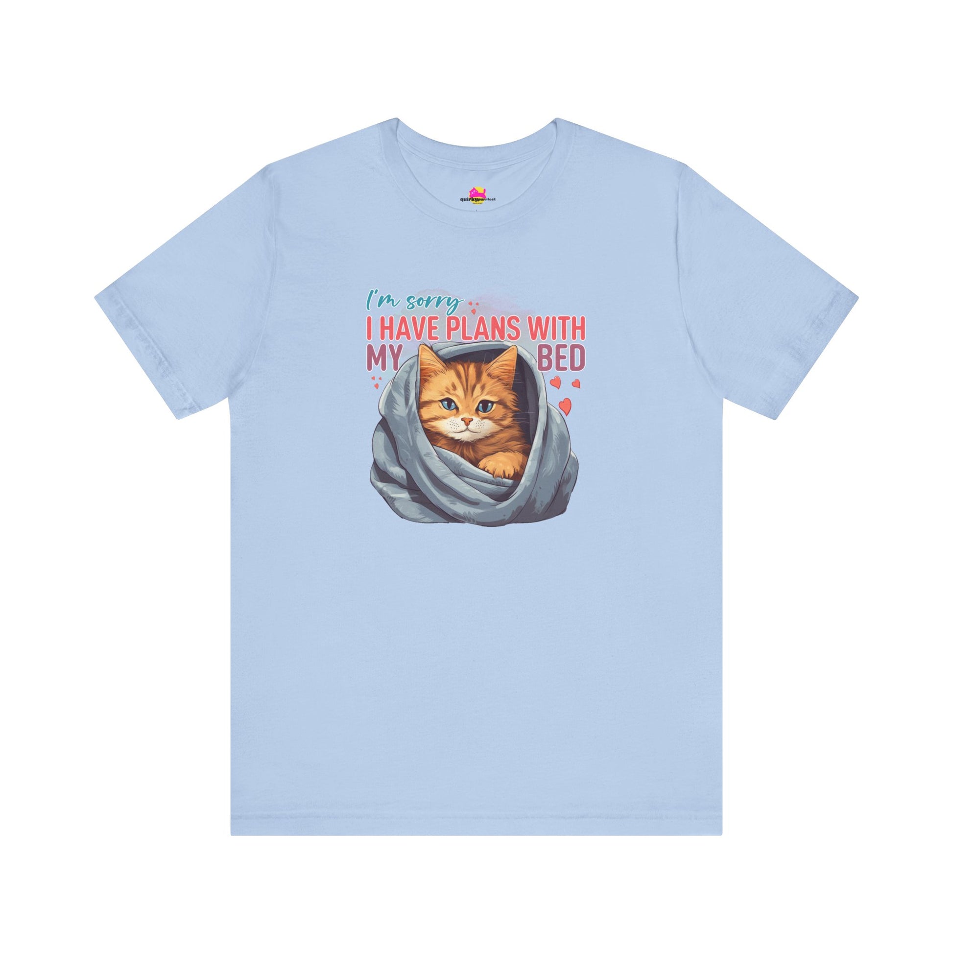 I Have Plans With My Bed T-Shirt alternate product view 9