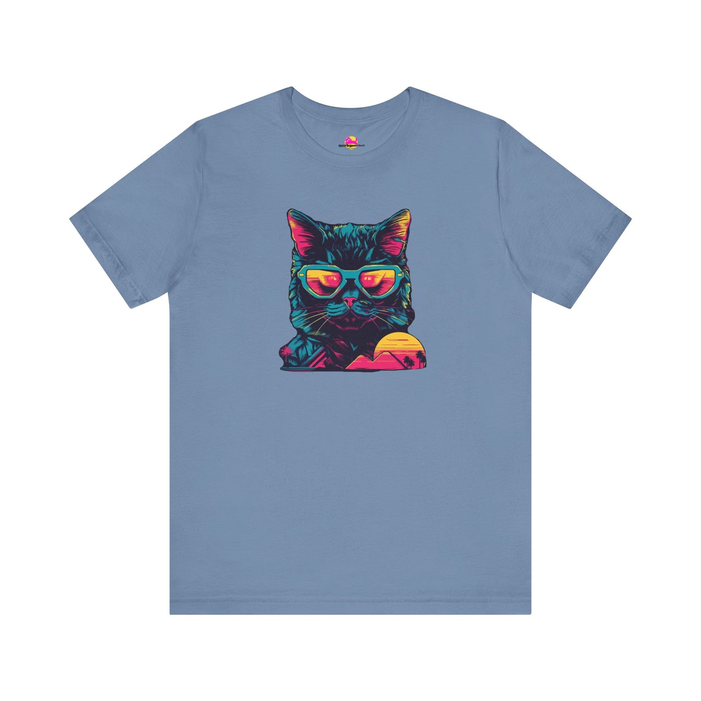Feline Pharaoh: Shades of Cool in the Desert Sun T-Shirt