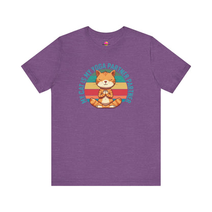 My Cat Is MY Yoga Partner T-Shirt
