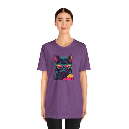 Feline Pharaoh: Shades of Cool in the Desert Sun T-Shirt