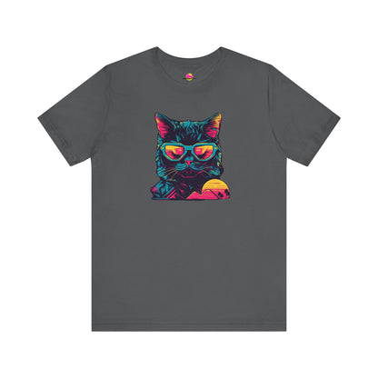Feline Pharaoh: Shades of Cool in the Desert Sun T-Shirt