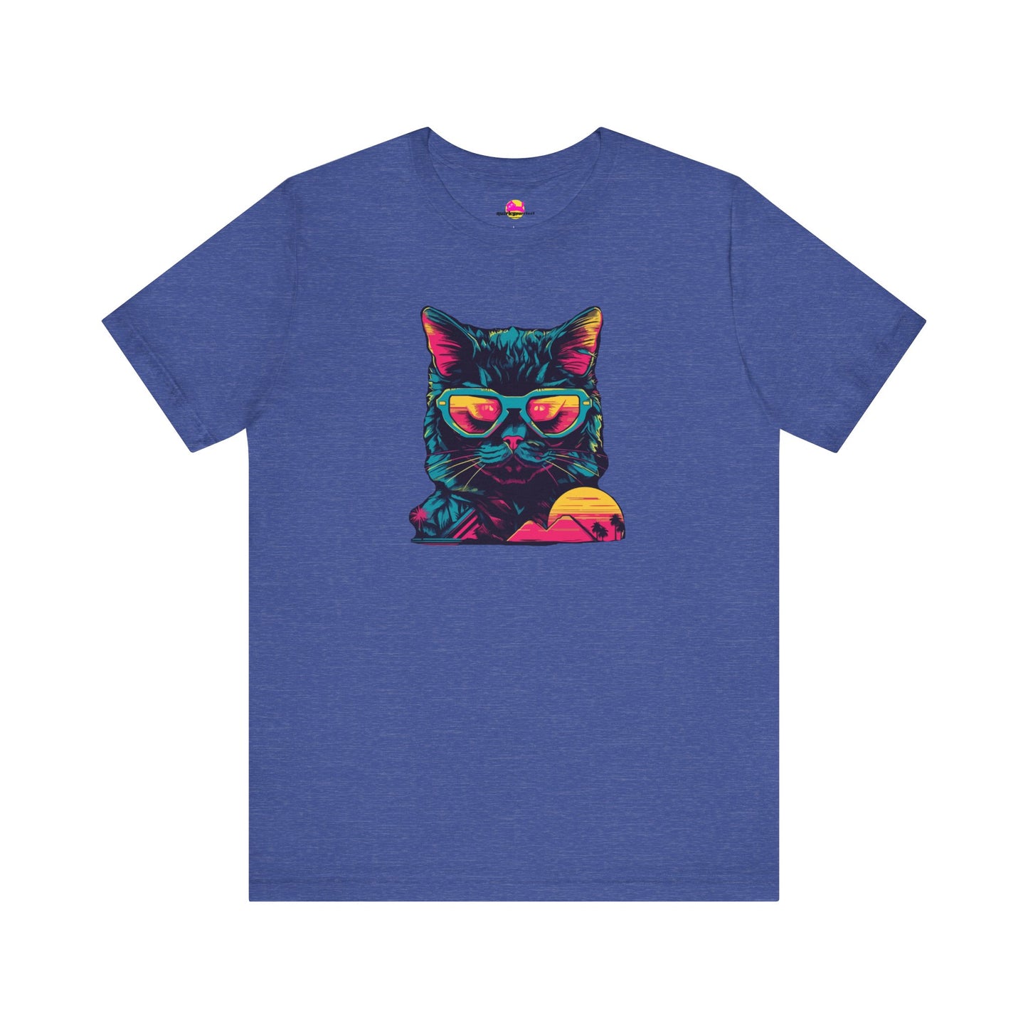 Feline Pharaoh: Shades of Cool in the Desert Sun T-Shirt