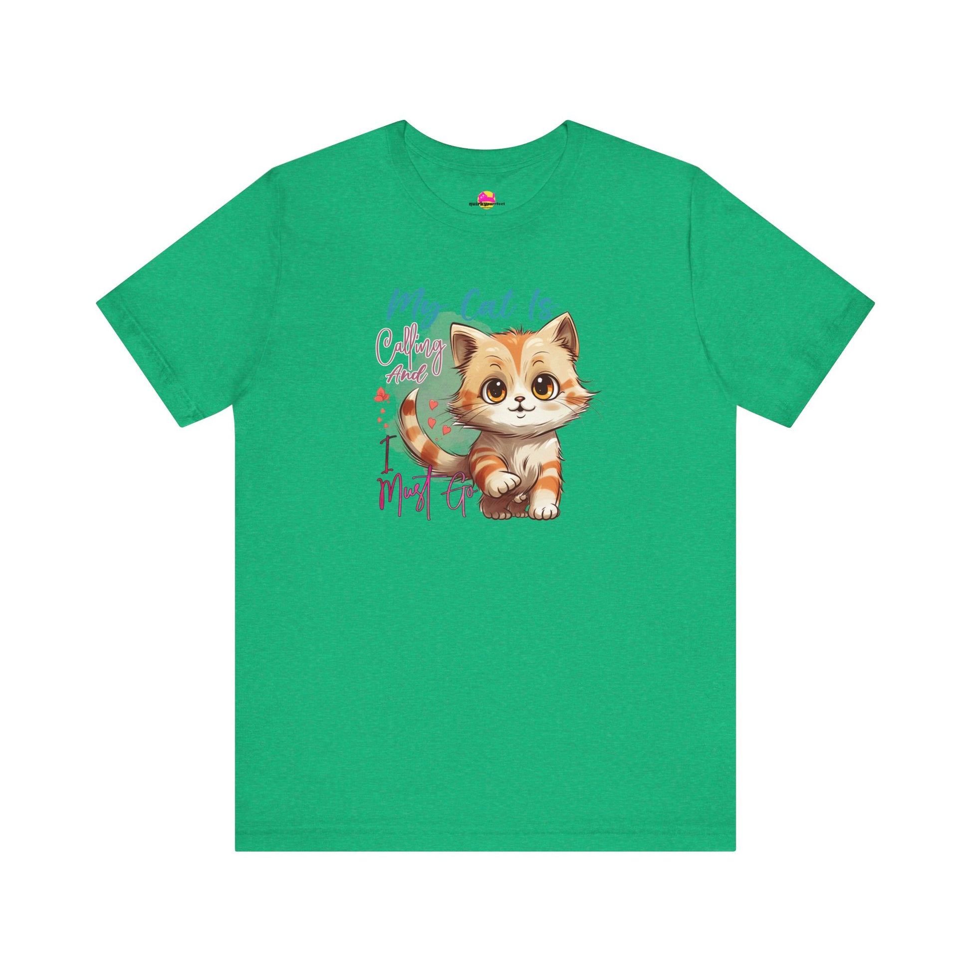 My Cat Is Calling Me I Must Go T-Shirt alternate product view 9