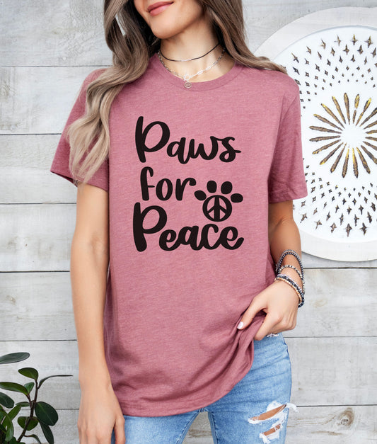 Paws For Peace T-Shirt