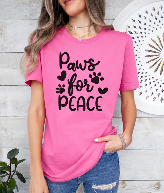 Paws For Peace T-Shirt