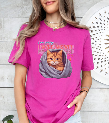 I Have Plans With My Bed T-Shirt