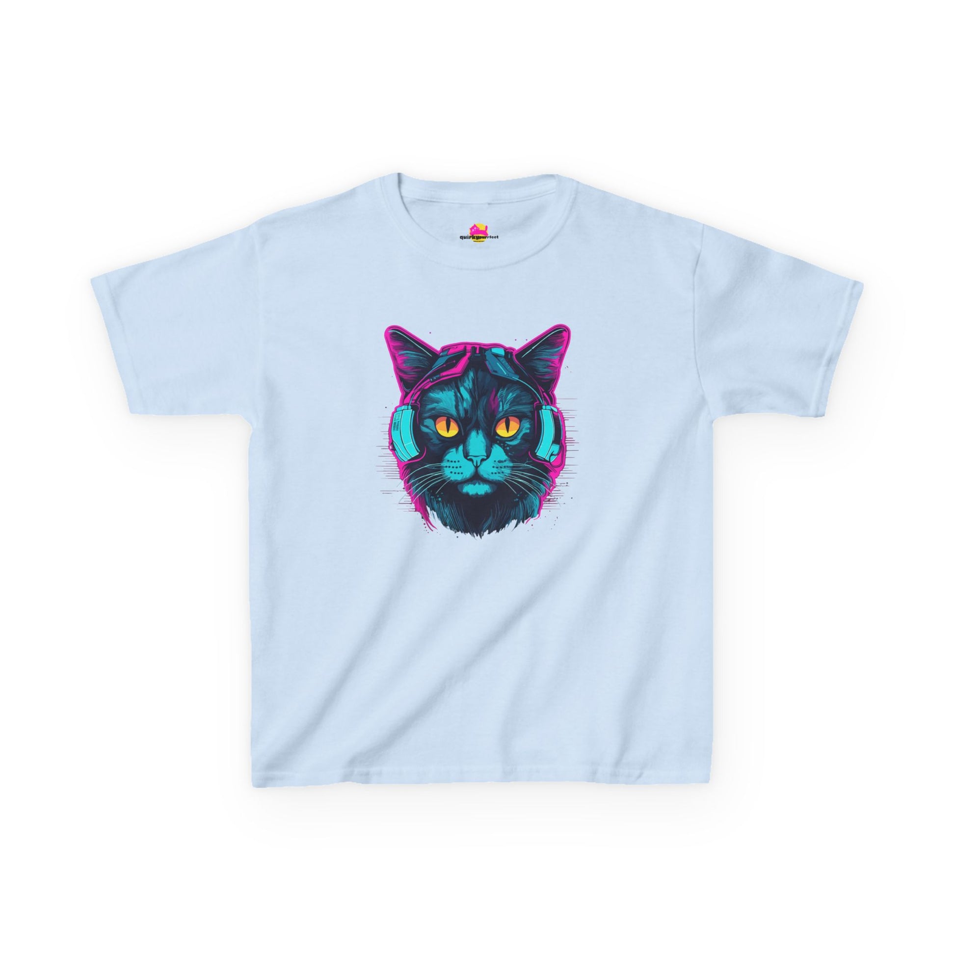 Cosmic Grooves Purrfect Beats in the Feline Universe T-Shirt alternate product view 9