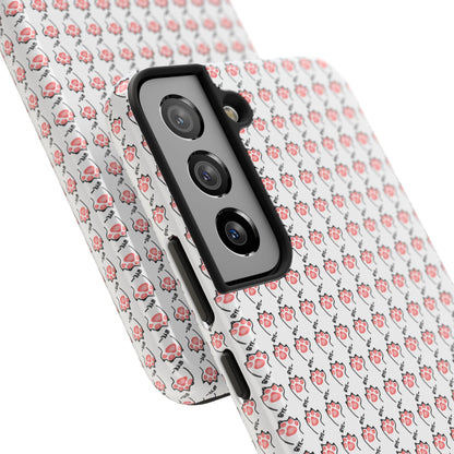 Cute Cat Paw Waving Bye Tough Phone Case