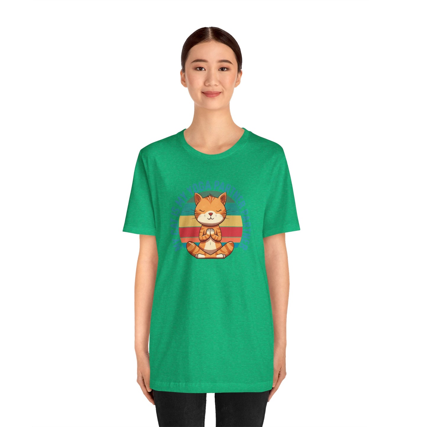 My Cat Is MY Yoga Partner T-Shirt