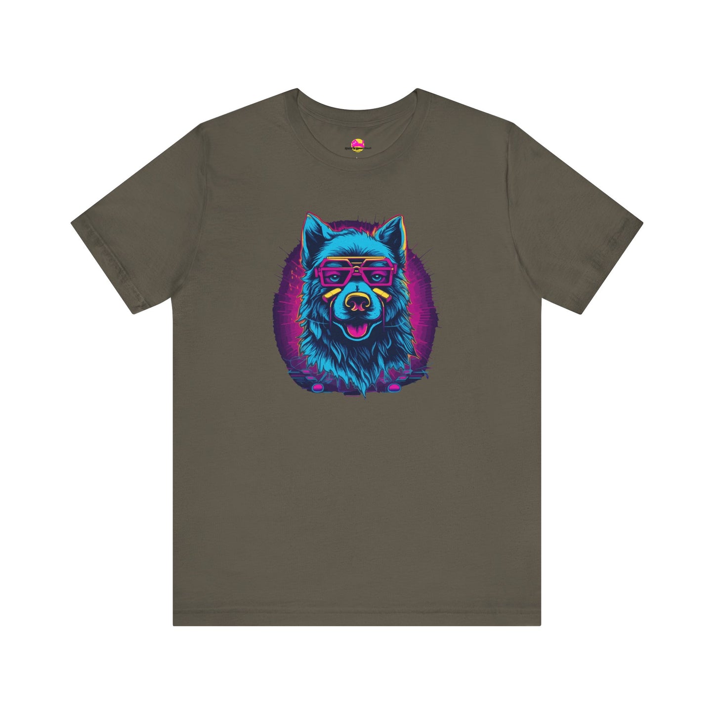 Wisdom in the Cosmos: Celestial Vision of the Cosmic Wolf T-Shirt