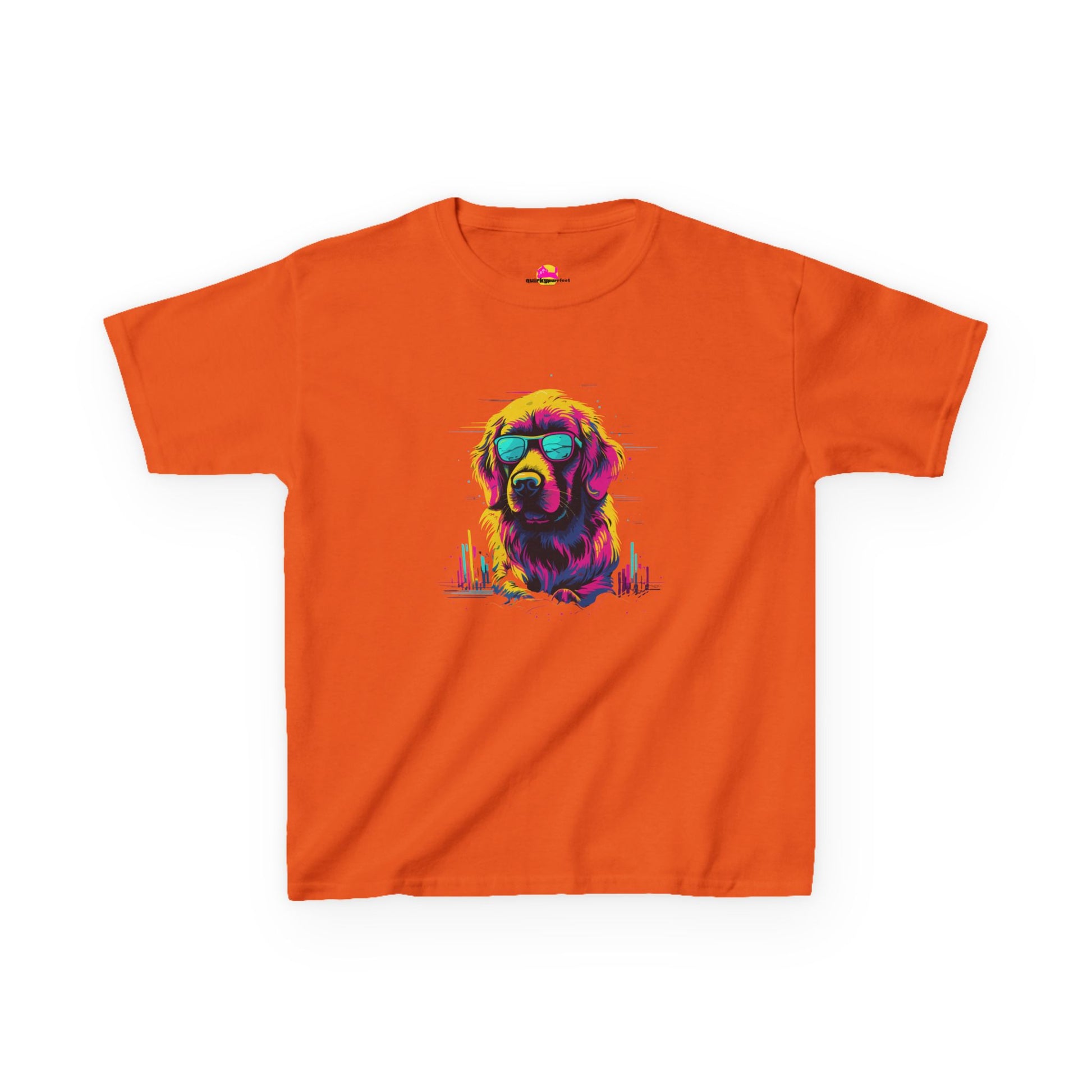 Cosmic Canine Cool Shades and Skylines T-Shirt alternate product view 5