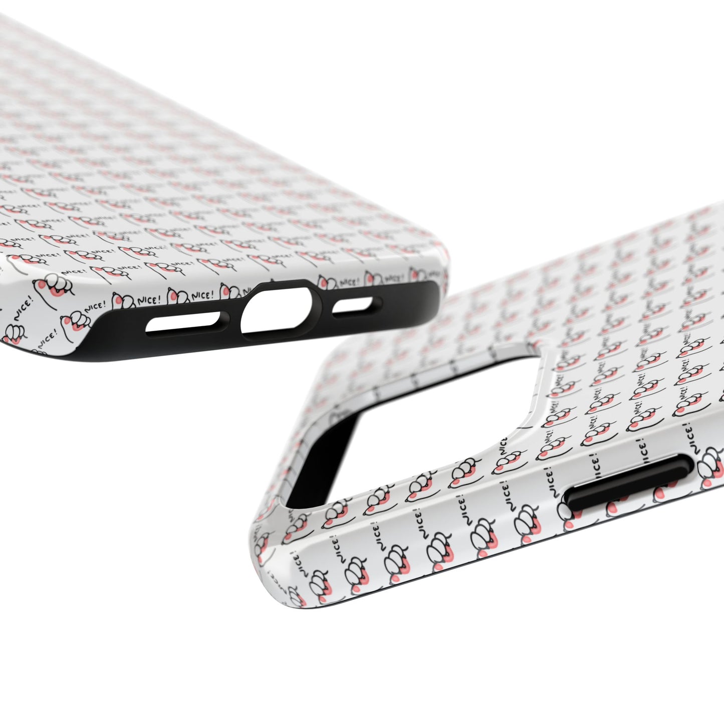 Cute Cats Paw Thumbs Up Nice! Tough Phone Cases