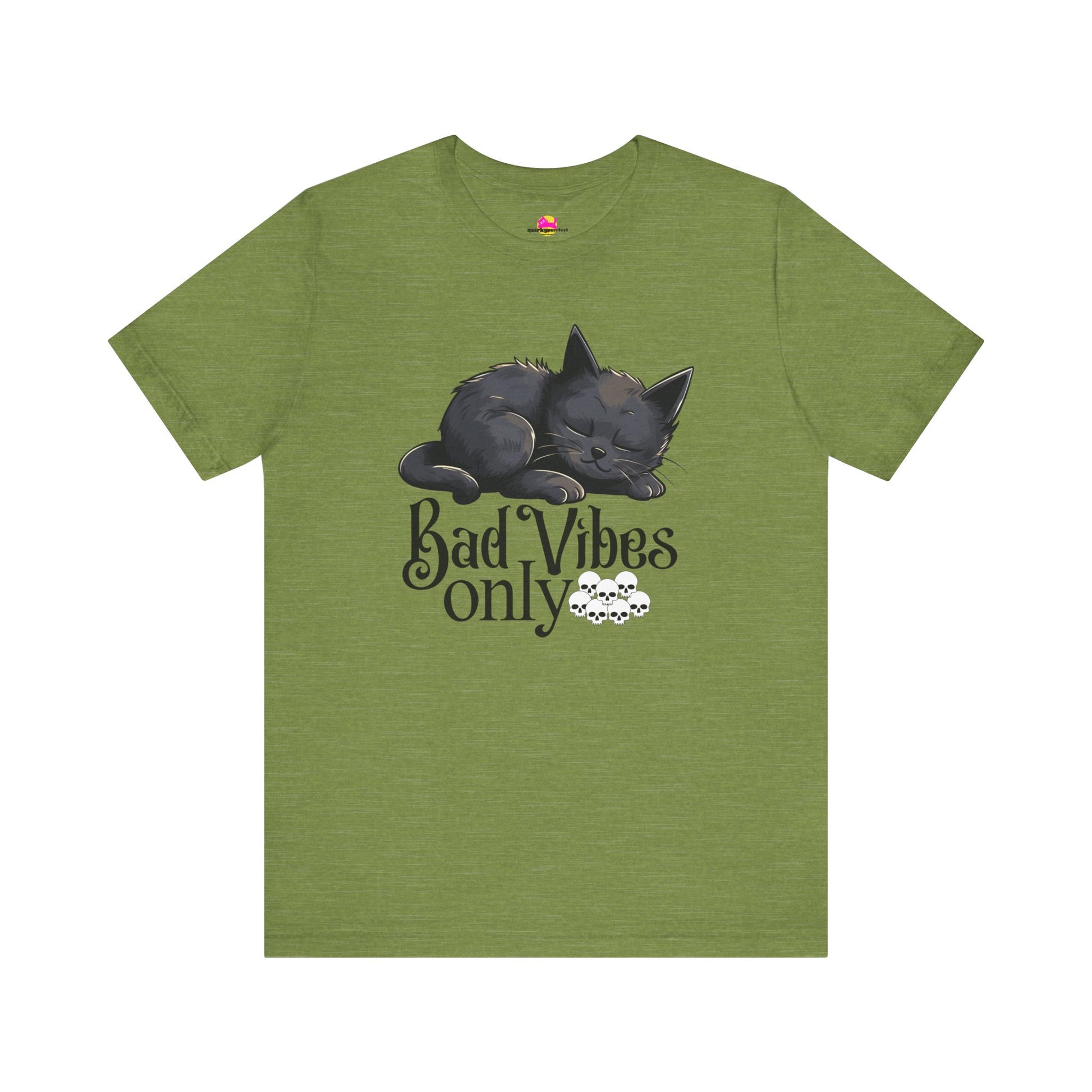 Bad Vibes Only T-Shirt alternate product view 6