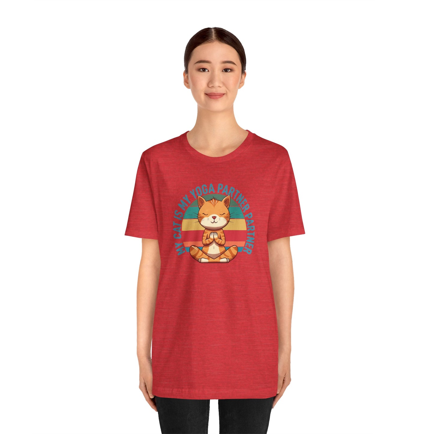 My Cat Is MY Yoga Partner T-Shirt