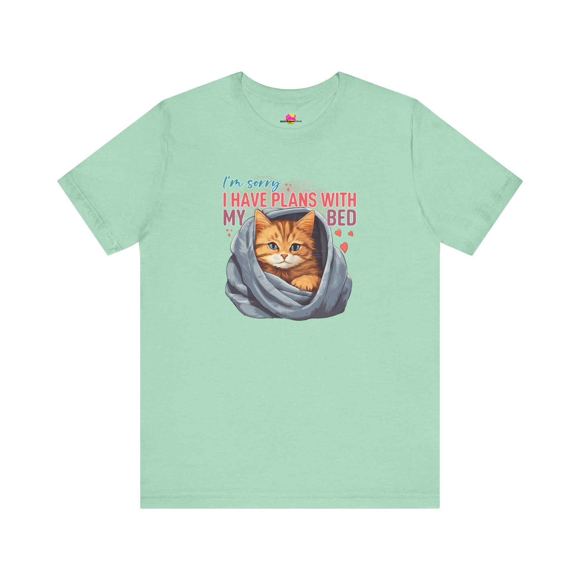 I Have Plans With My Bed T-Shirt alternate product view 7
