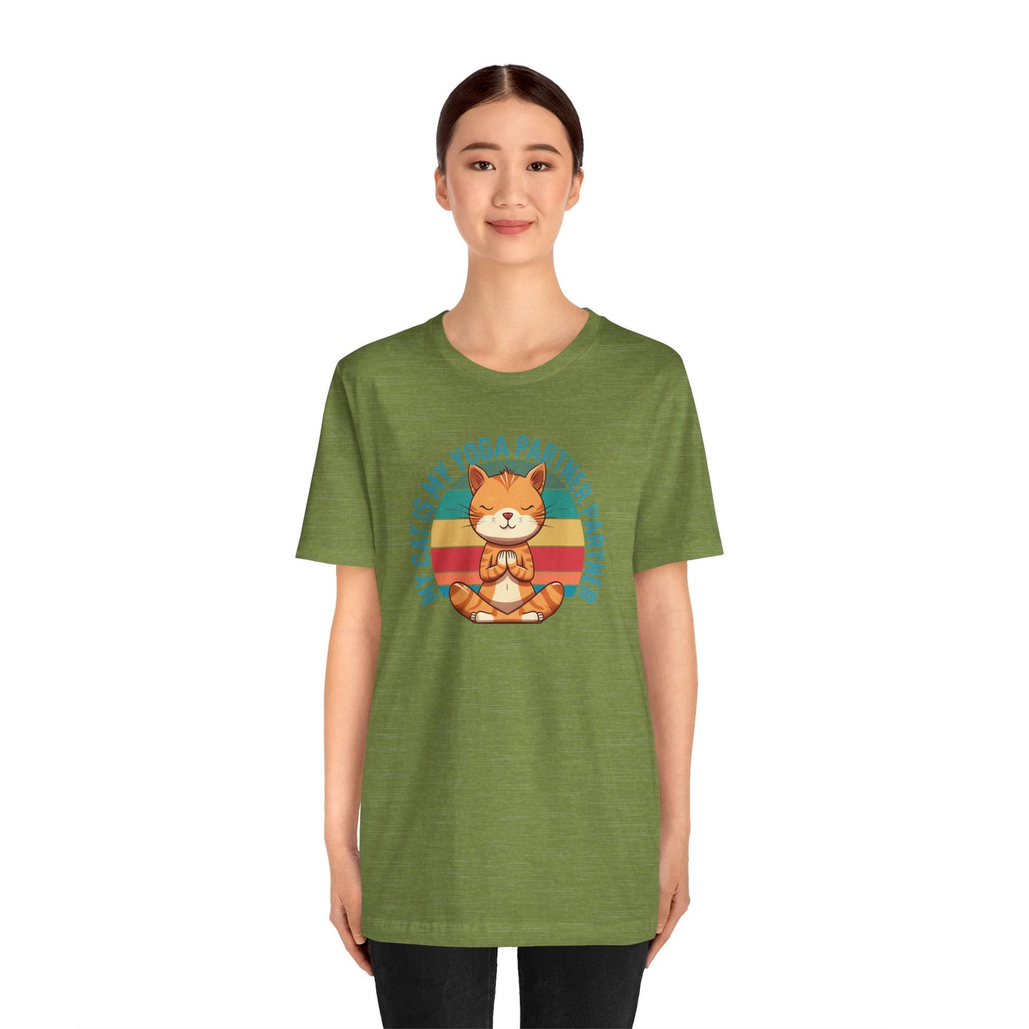My Cat Is MY Yoga Partner T-Shirt
