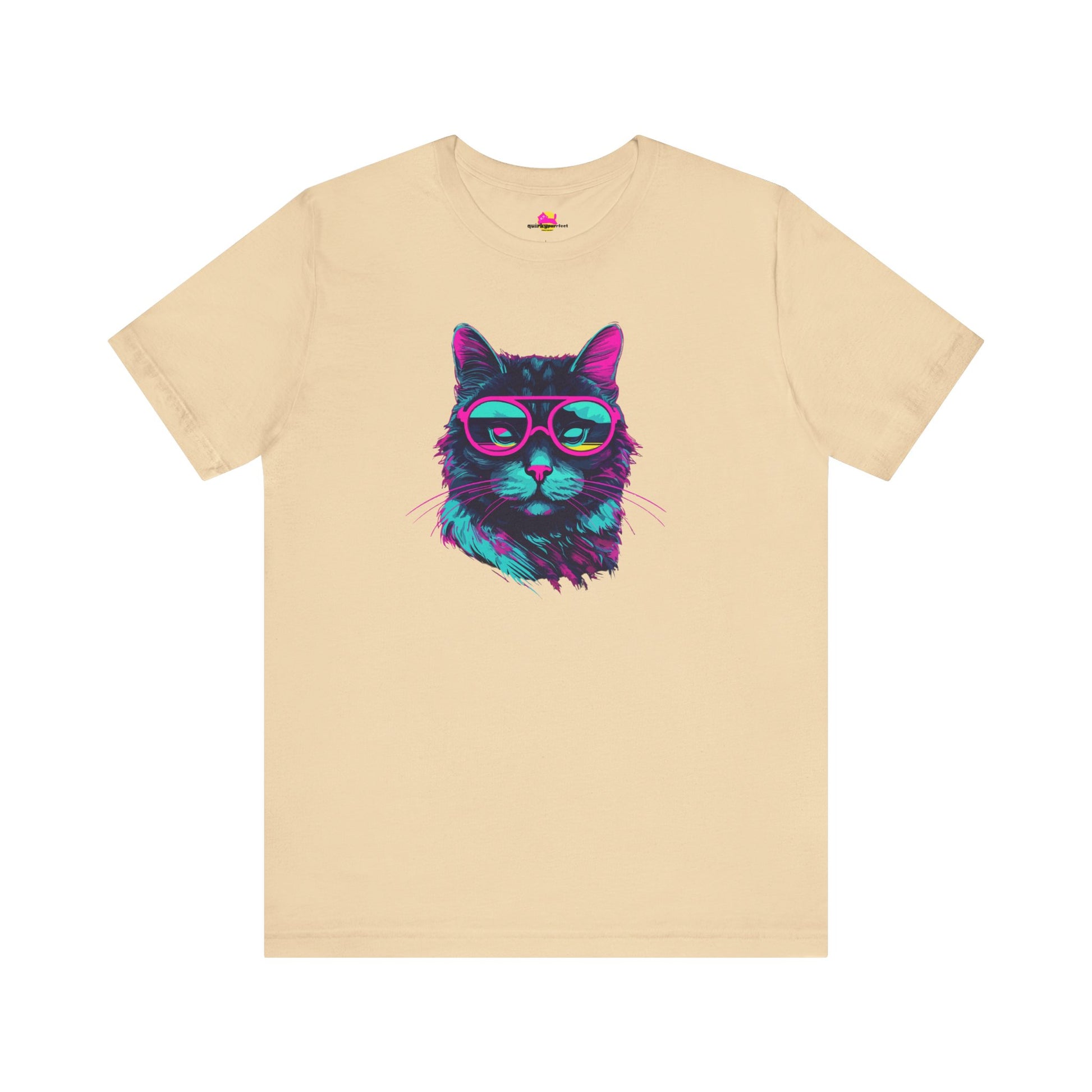 Cool Cat Vision Stylish Shades for Feline Finesse T-Shirt alternate product view 5
