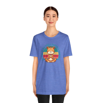 My Cat Is MY Yoga Partner T-Shirt