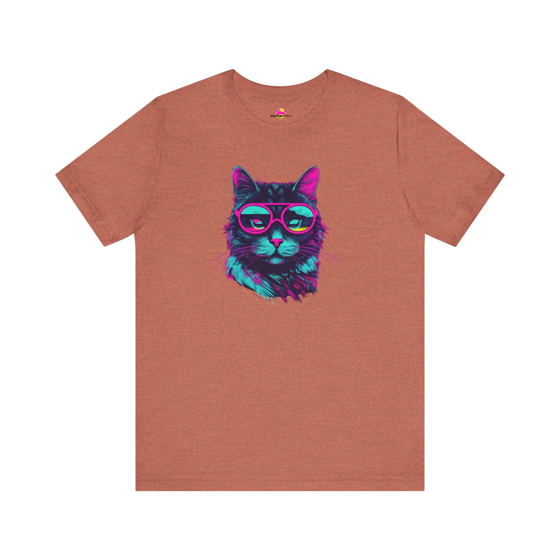 Cool Cat Vision Stylish Shades for Feline Finesse T-Shirt alternate product view 3