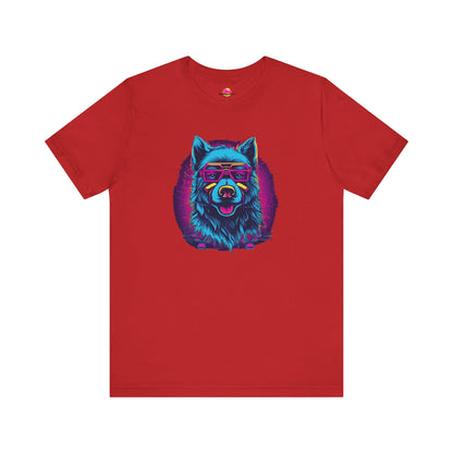 Wisdom in the Cosmos: Celestial Vision of the Cosmic Wolf T-Shirt