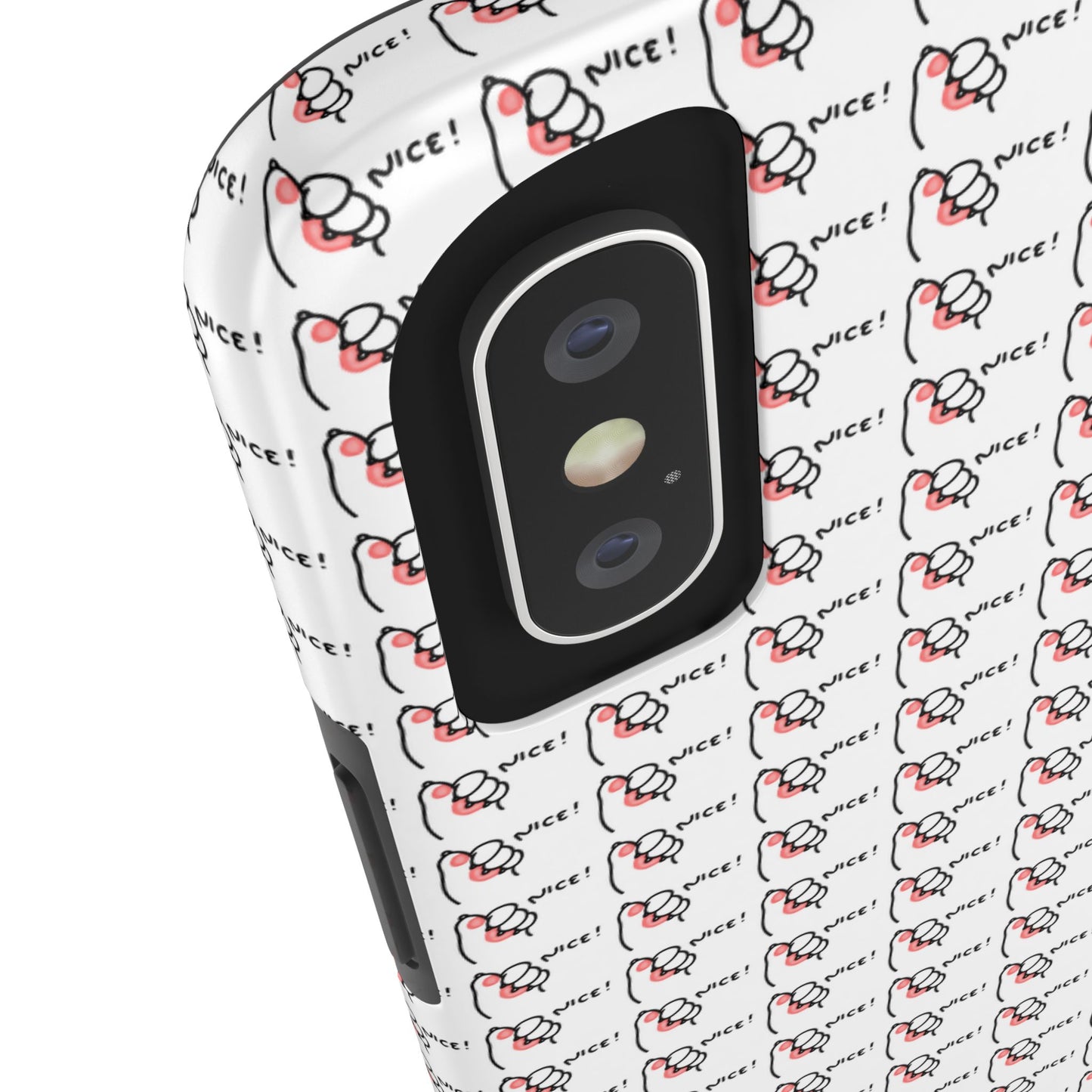 Cute Cats Paw Thumbs Up Nice! Tough Phone Cases