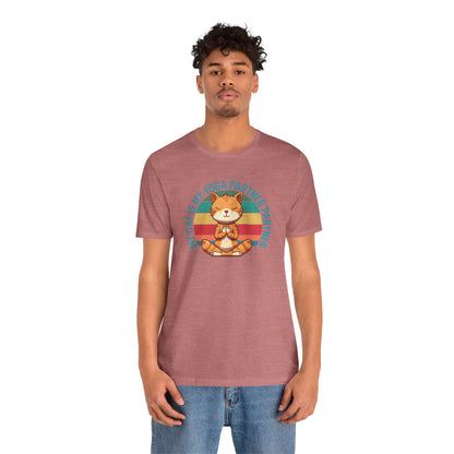 My Cat Is MY Yoga Partner T-Shirt