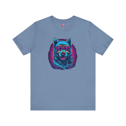 Wisdom in the Cosmos: Celestial Vision of the Cosmic Wolf T-Shirt