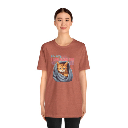 I Have Plans With My Bed T-Shirt