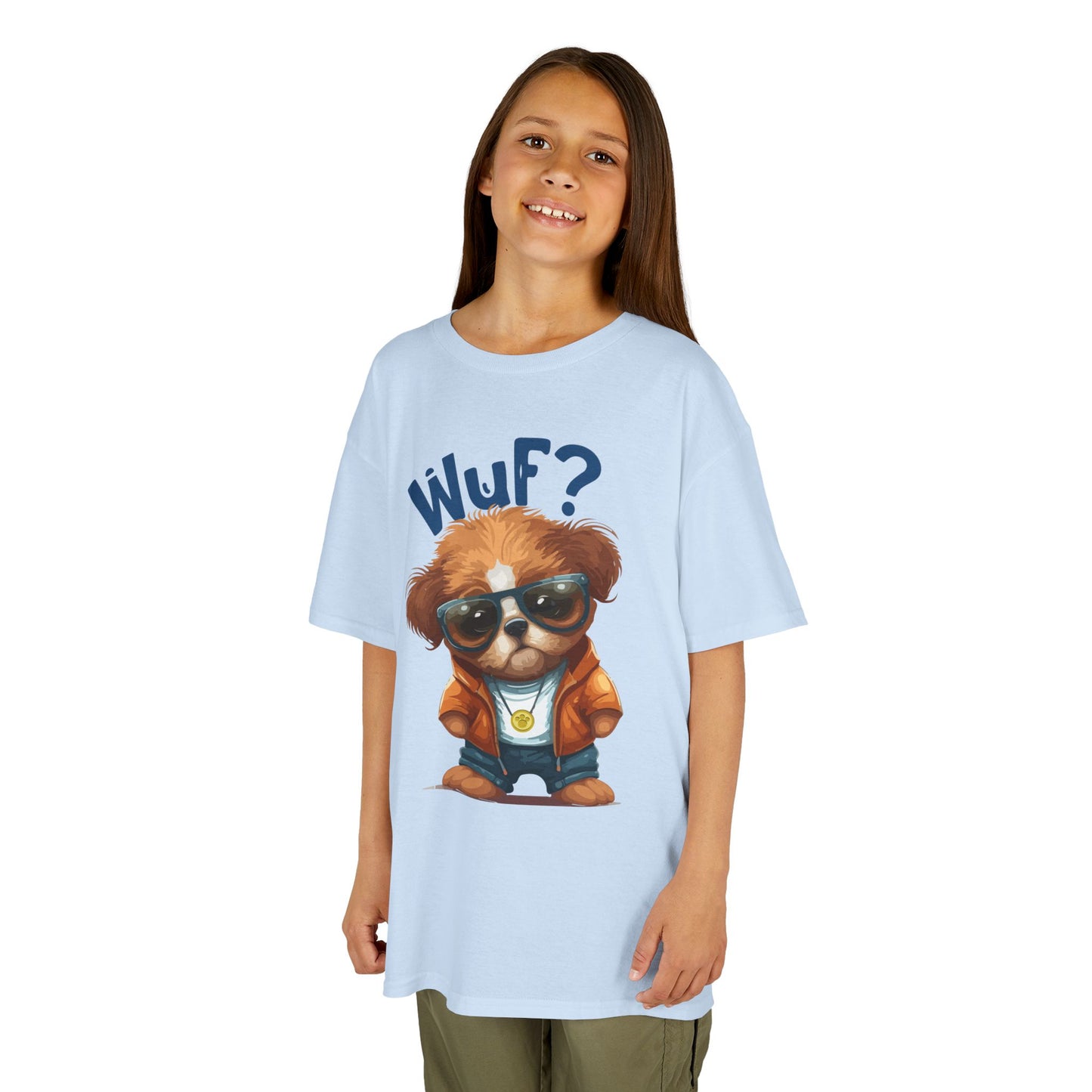 Kids Heavy Cotton™ Tee Wuf?