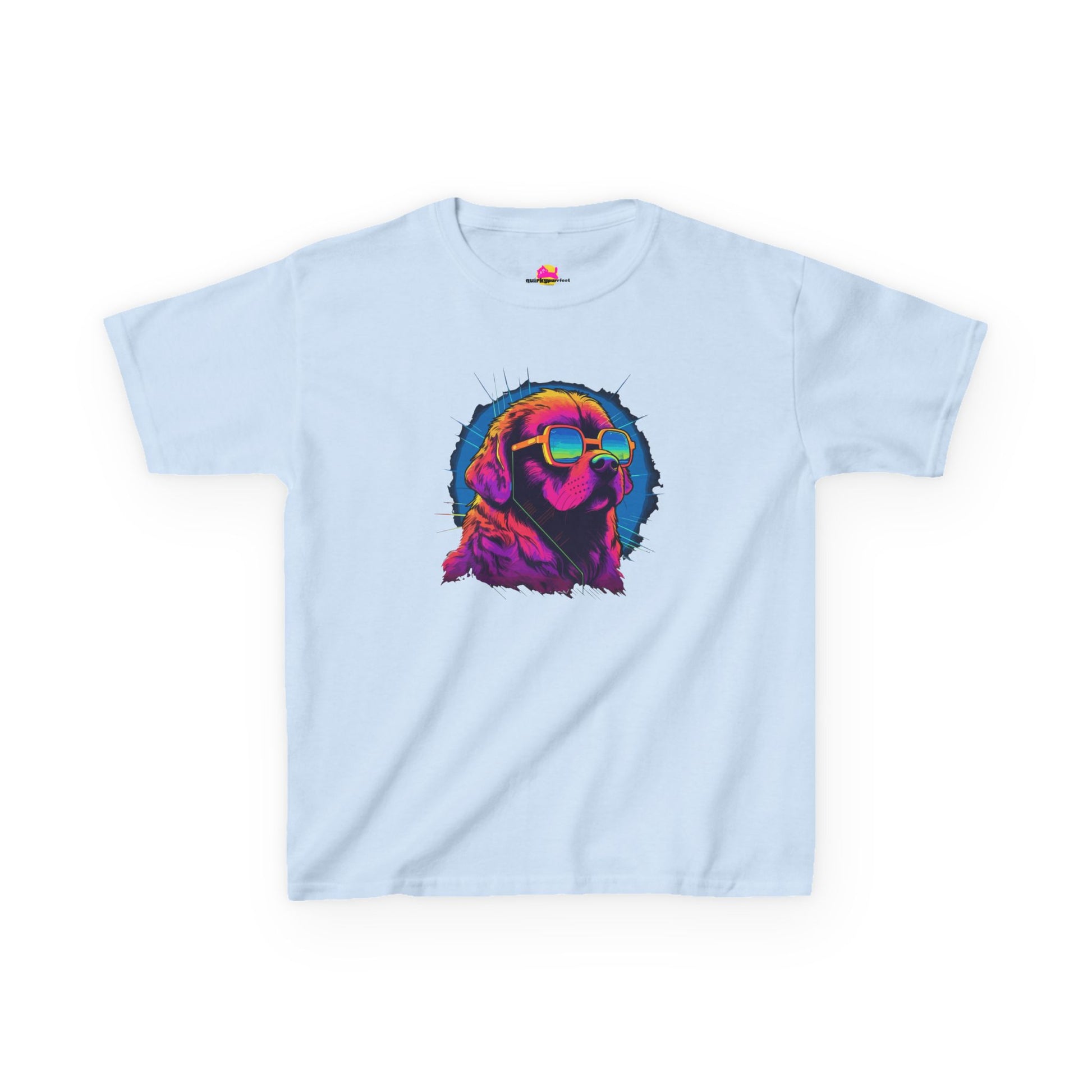 Stellar Rescuer St. Bernard in Cosmic Frames T-Shirt alternate product view 9