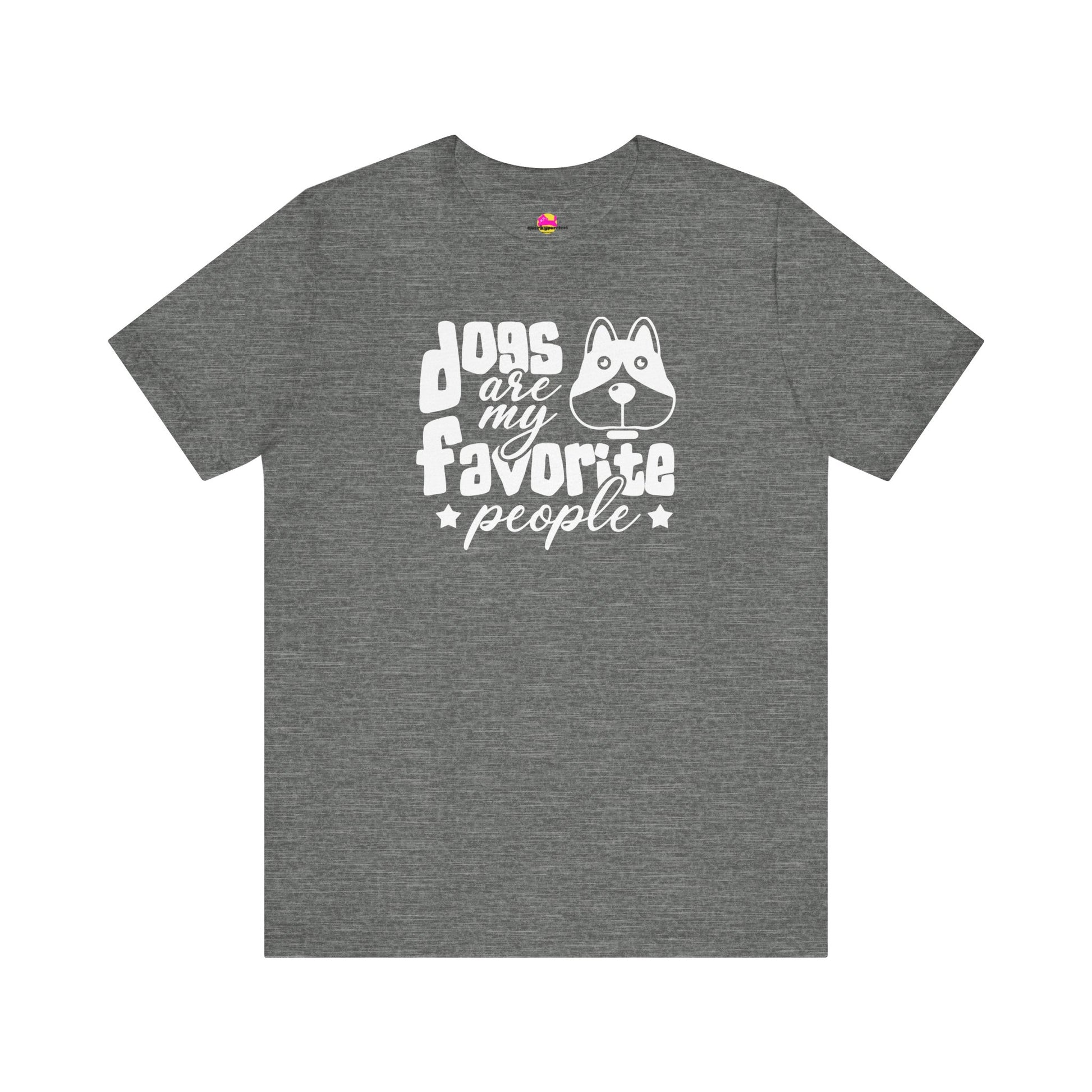 Dogs Are My Favorite People T-Shirt alternate product view 2