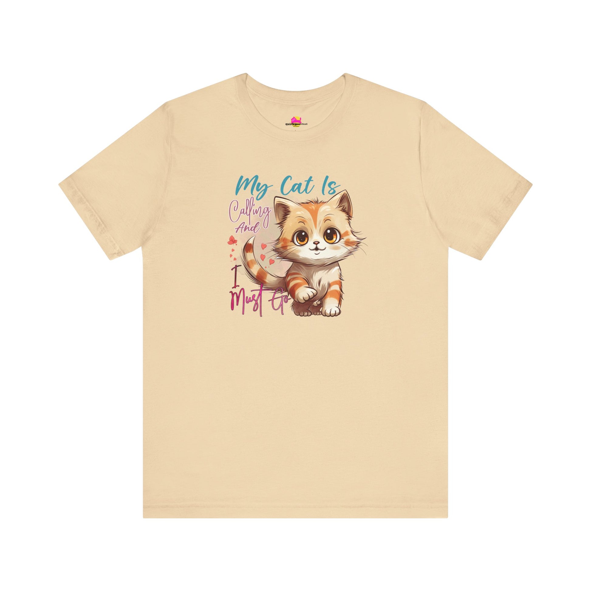 My Cat Is Calling Me I Must Go T-Shirt alternate product view 4