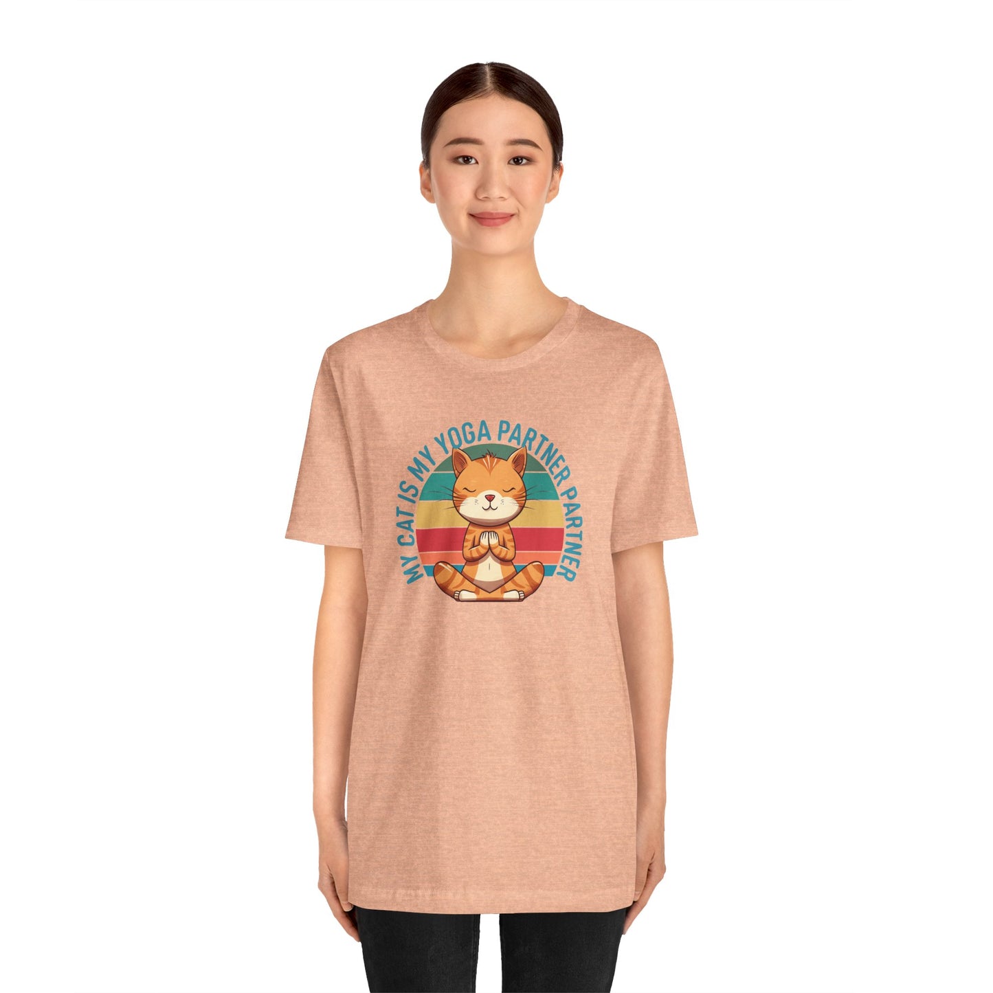 My Cat Is MY Yoga Partner T-Shirt