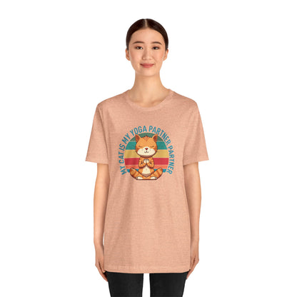 My Cat Is MY Yoga Partner T-Shirt